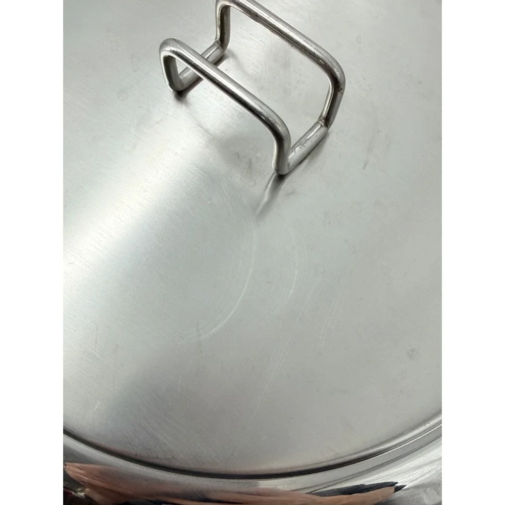 Barazzoni Italy Inox 18/10 Stainless Steel 26cm Casserole Braiser Pan 4.5 qt lid